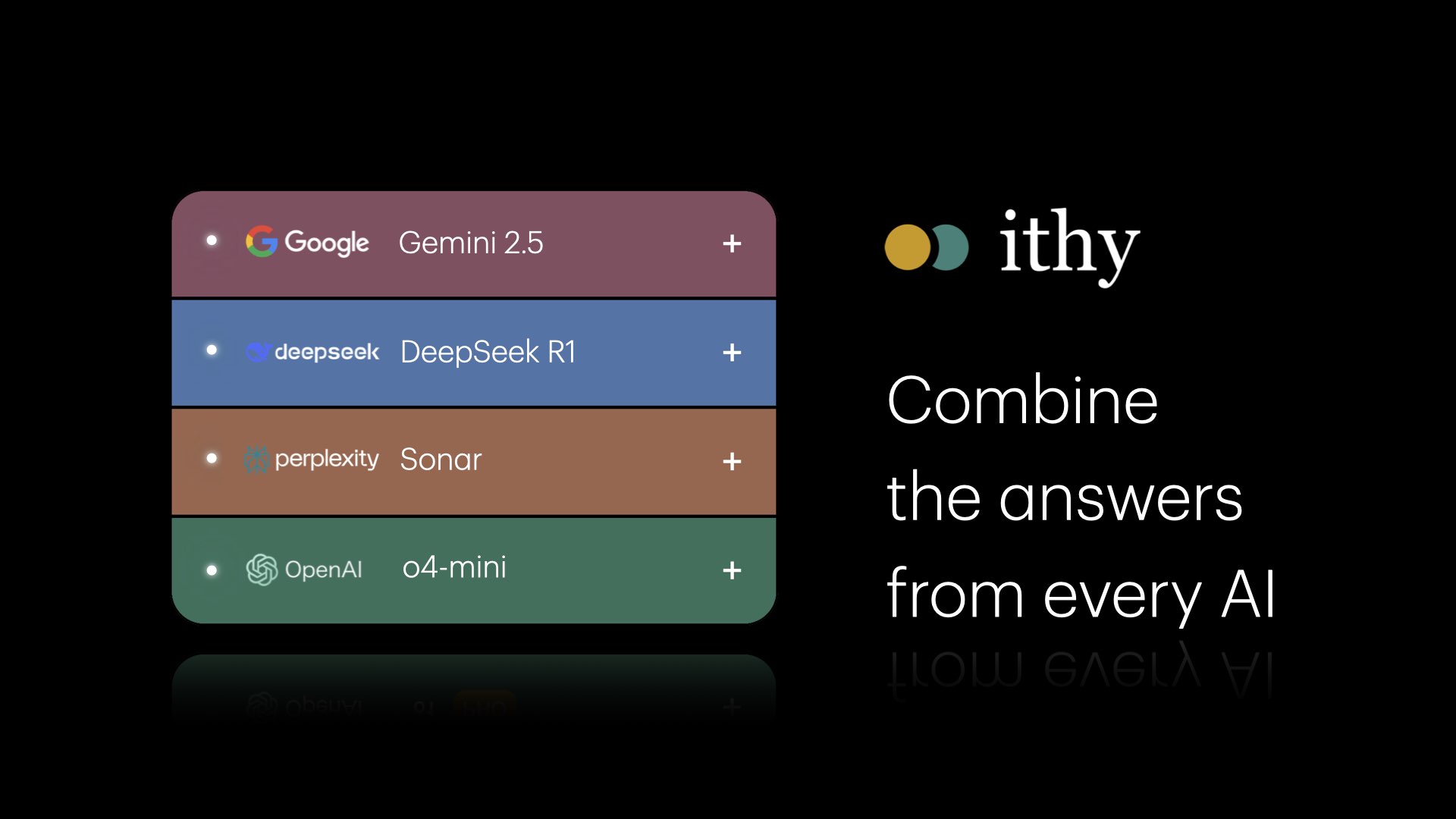 Combine the answers from every AI