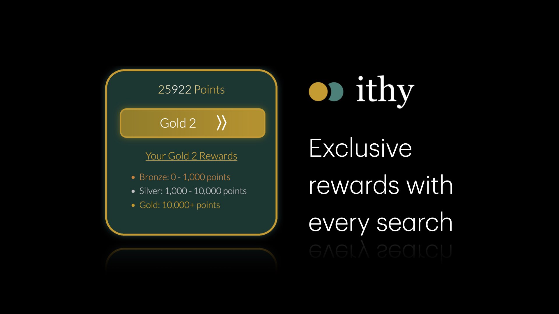 Compete for exclusive rewards with every search