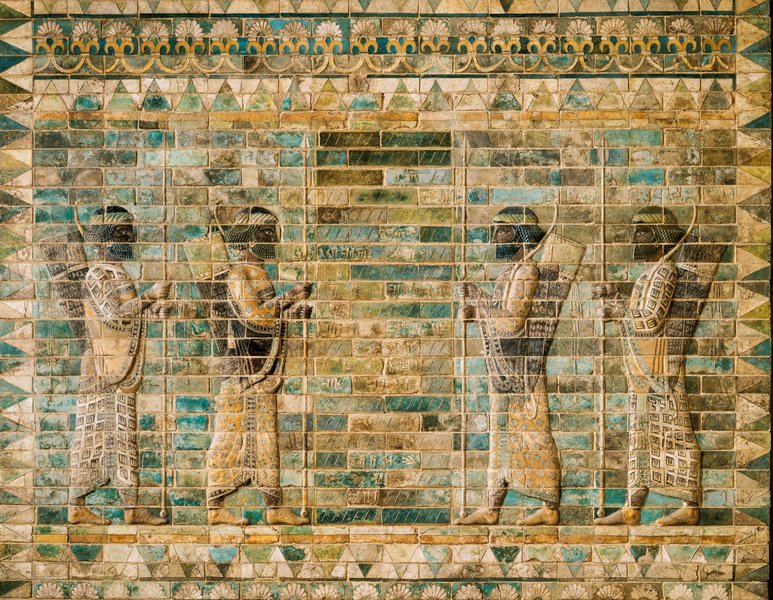 Frise des Lions du palais de Darius à Suse