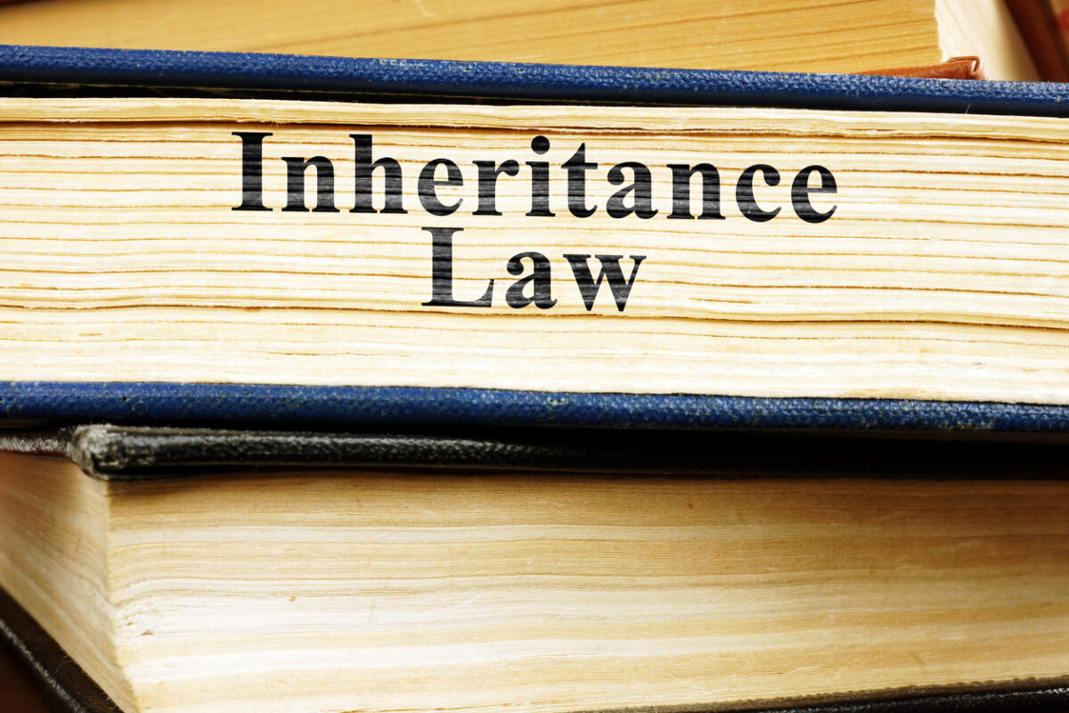 inheritance law documents legal books