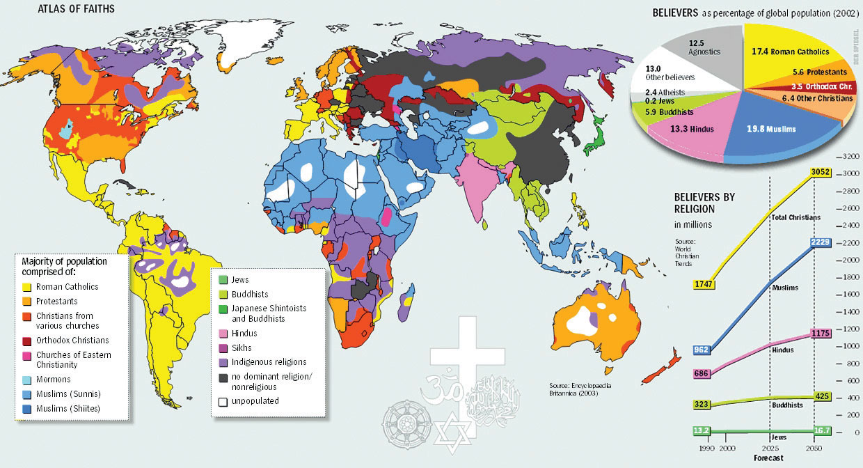 real world maps and polygons