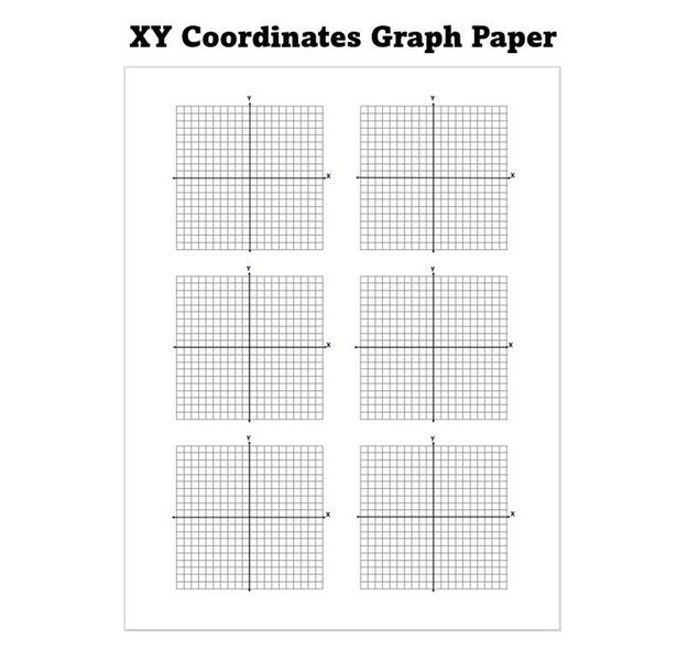 示意图：坐标网格纸，有助于理解坐标系统转换
