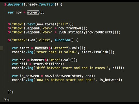 javascript code date manipulation