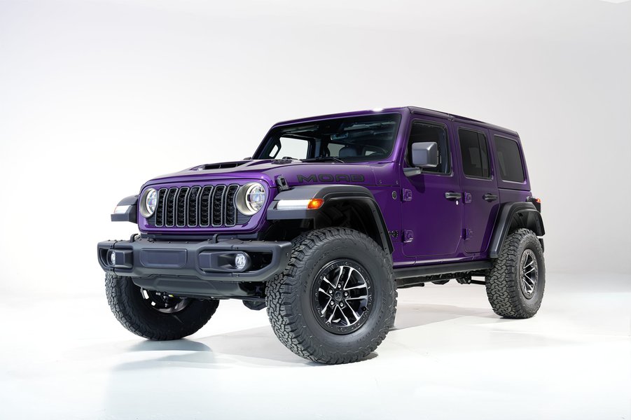 The 2026 Jeep Wrangler, showcasing its classic off-road ready stance.