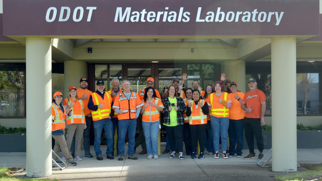 A materials testing lab