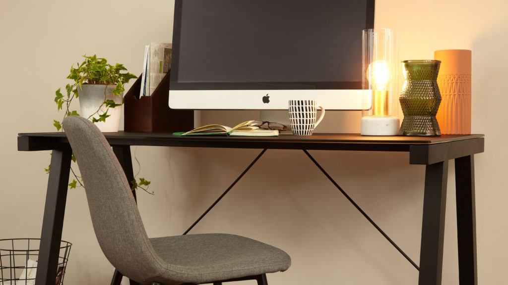 web development workspace modern desk