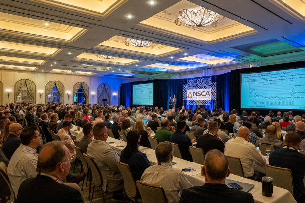 business leader conference hall