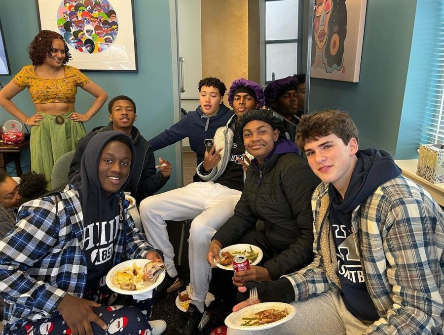 historic campus student celebration