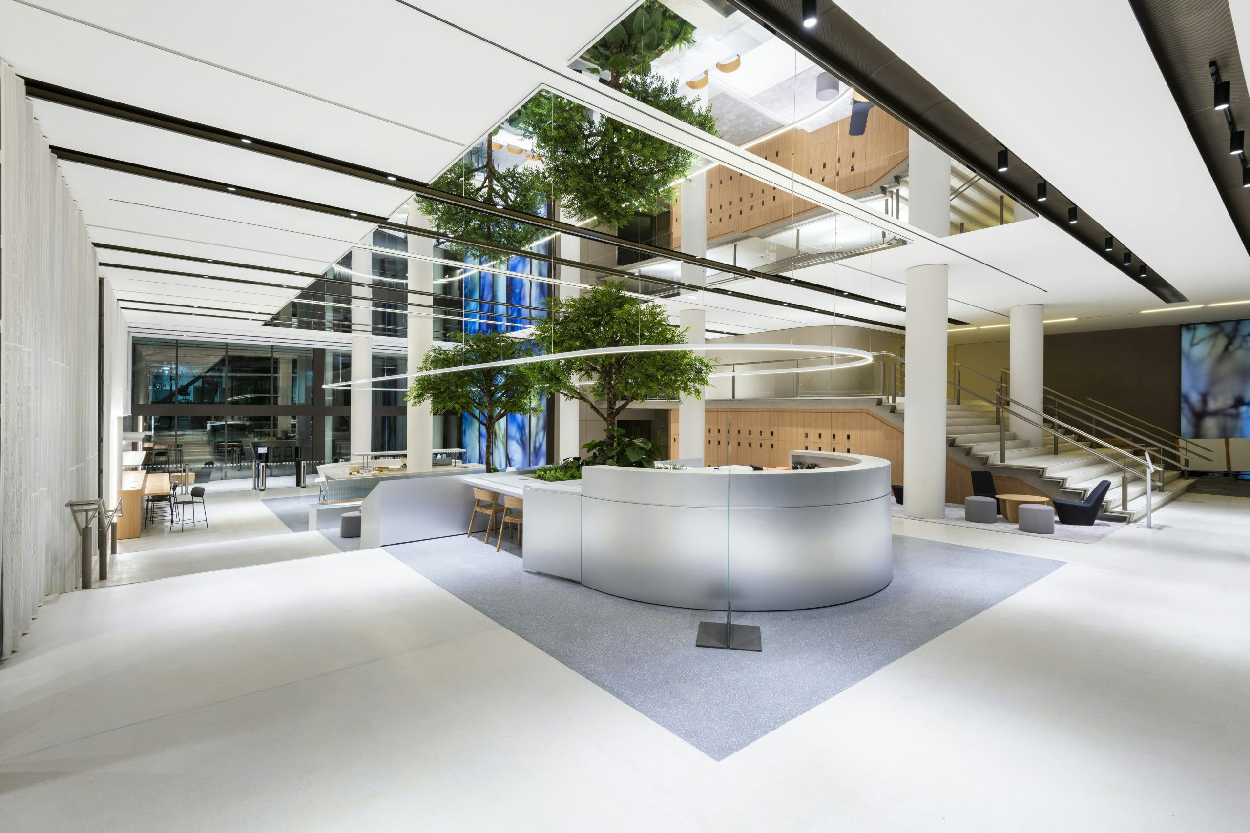 modern corporate technology office