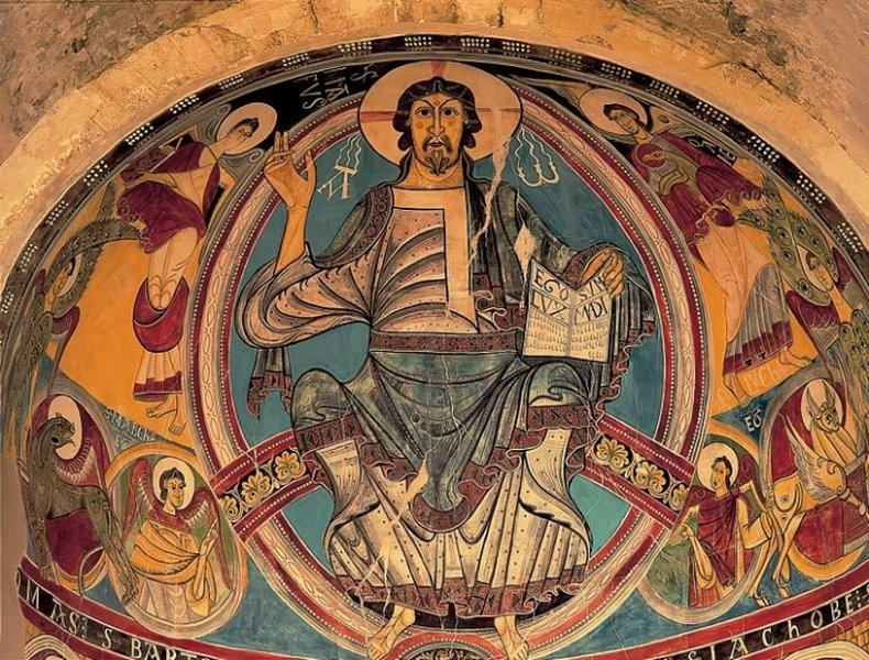 Illustration related to early Christian or Gnostic figures