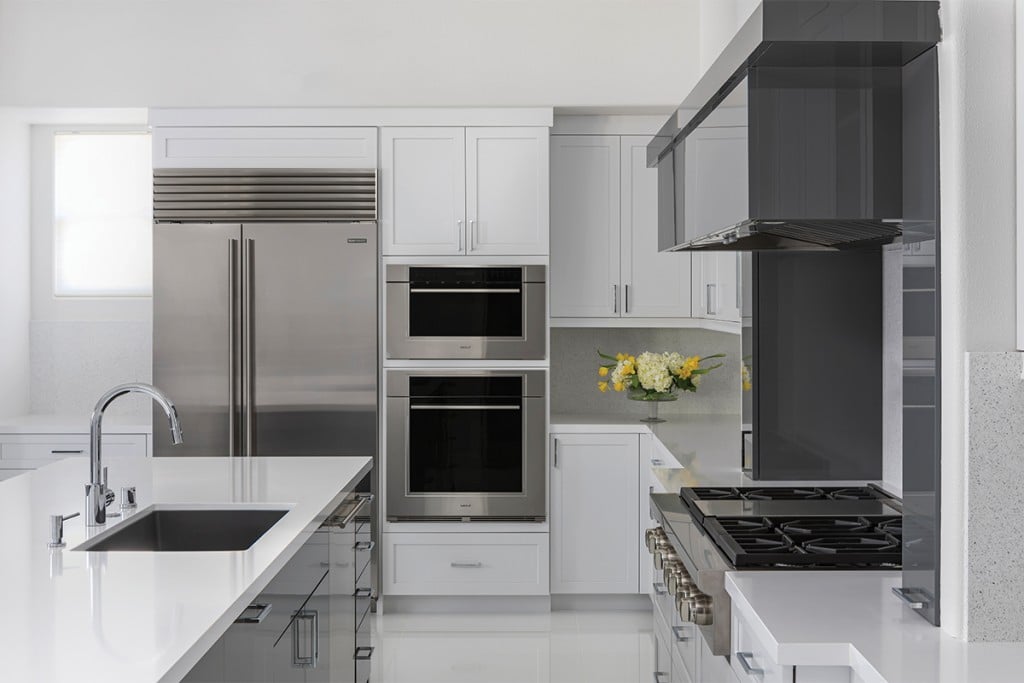 modern kitchen appliances