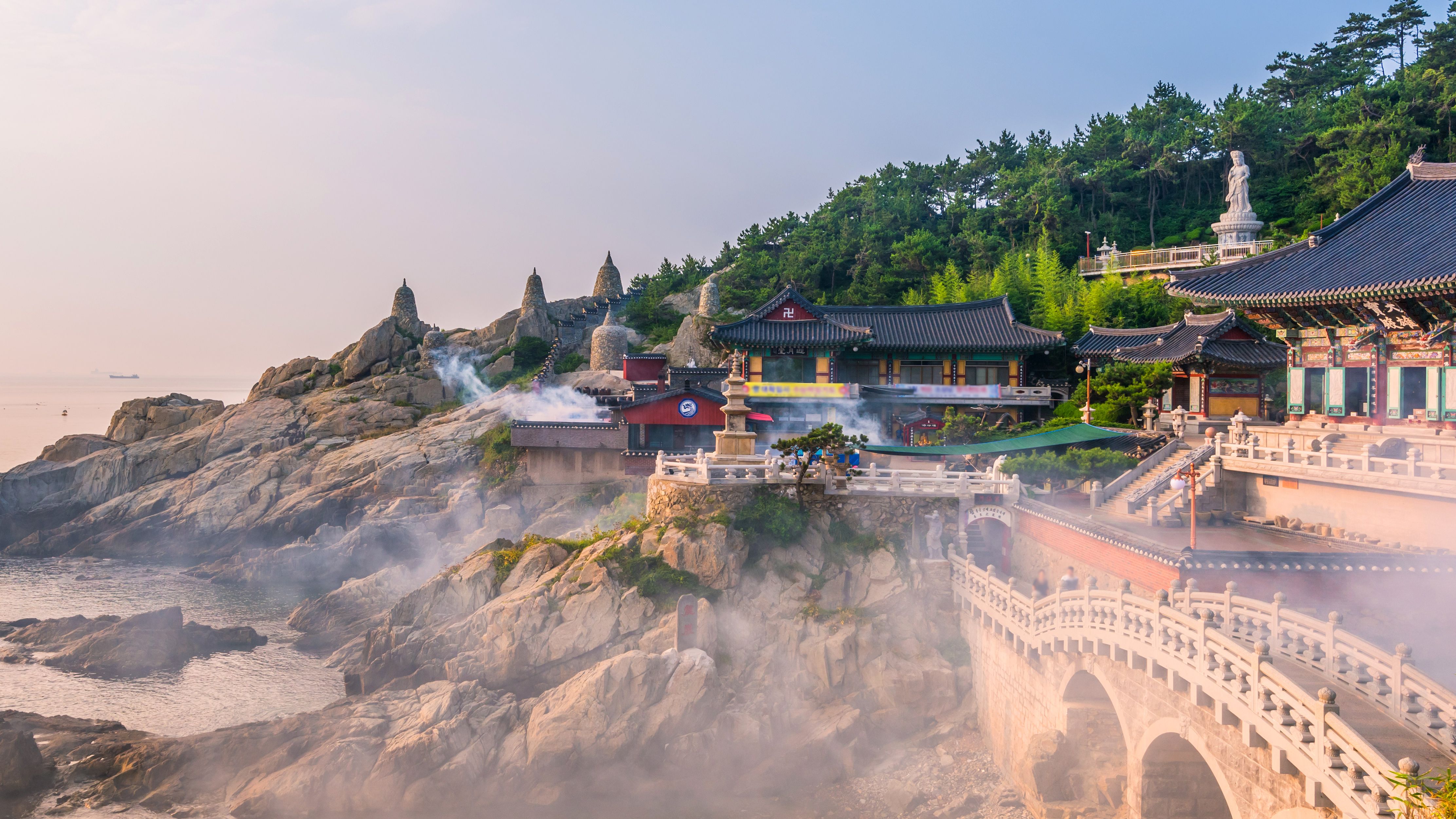 scenic landscape korea travel