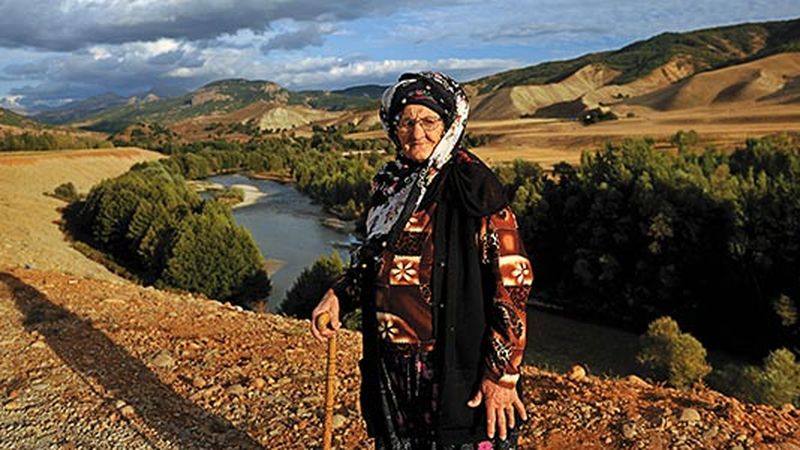 mountainous region with Kurdish cultural elements