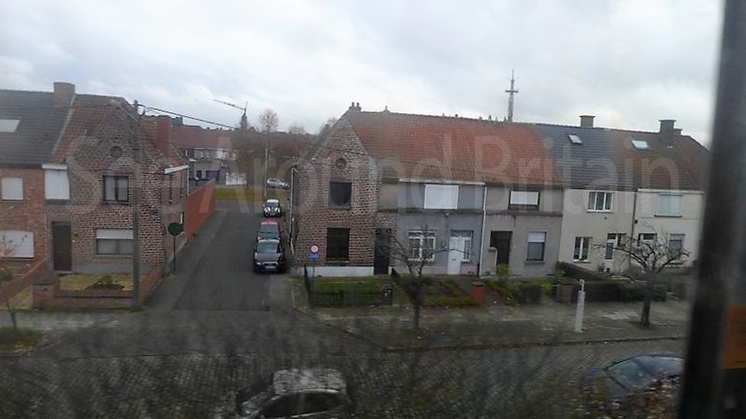 Street view in Waregem, Belgium