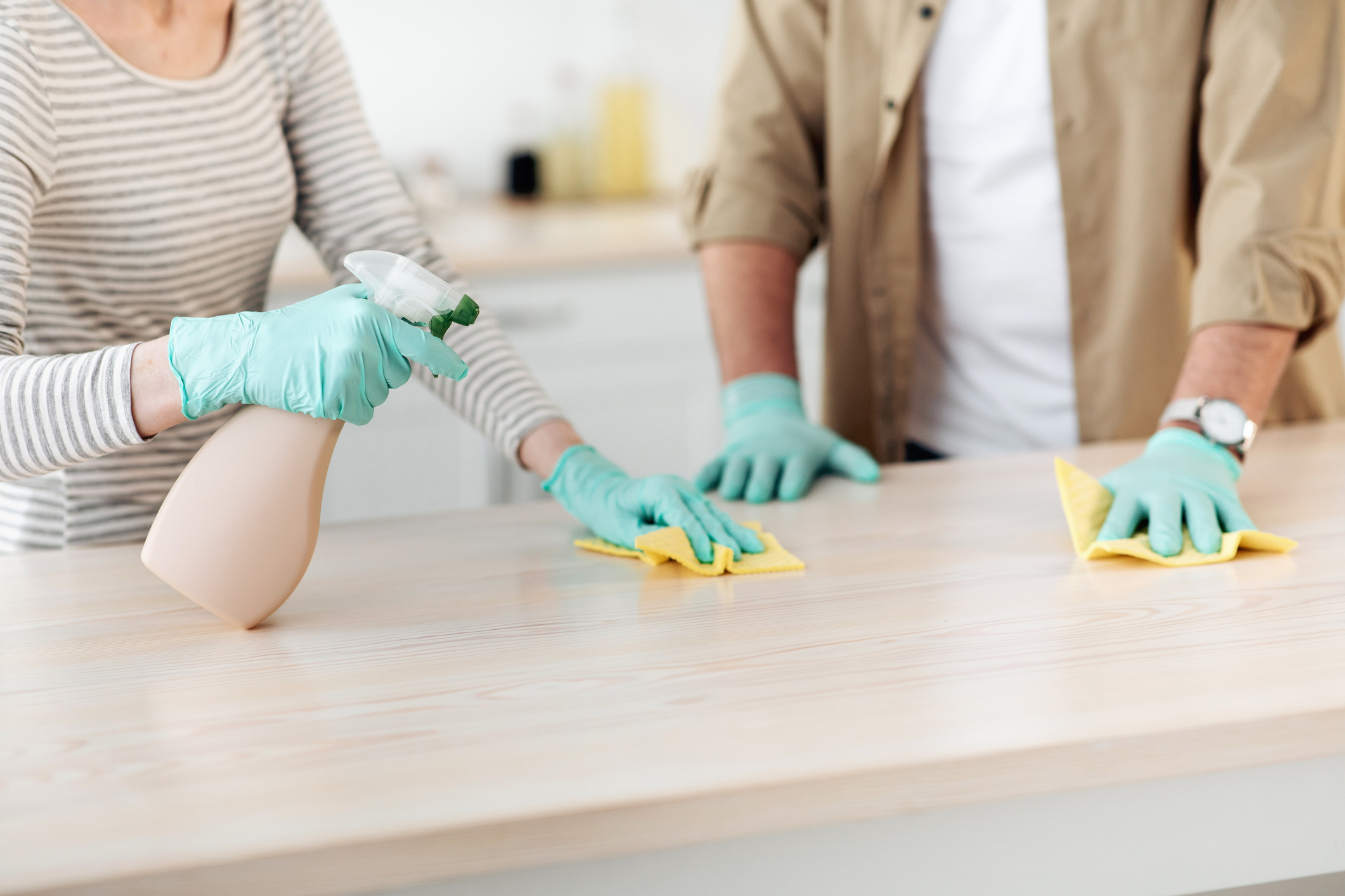 laboratory equipments and clean surfaces