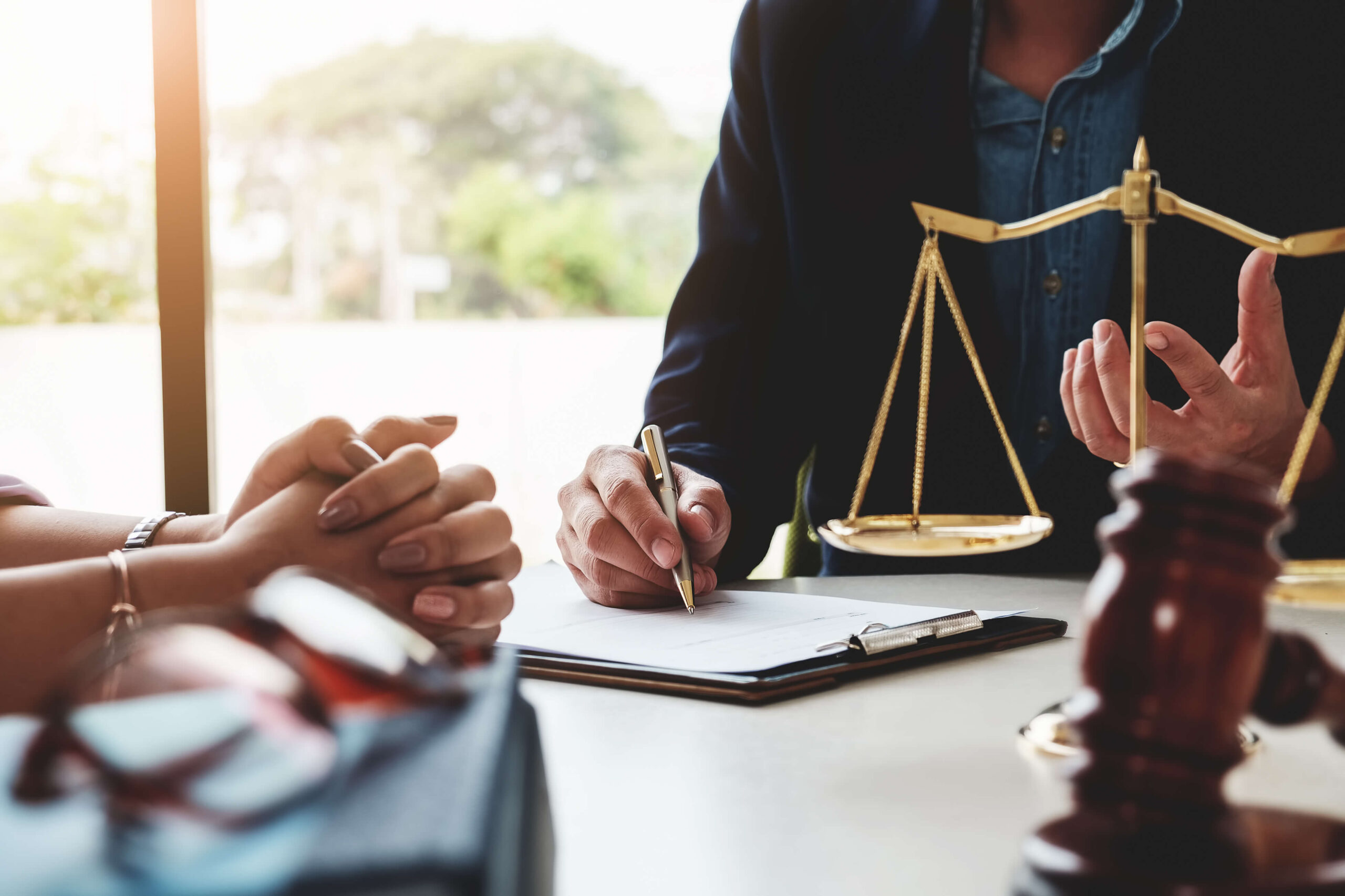 labor office, legal documents, judicial scales