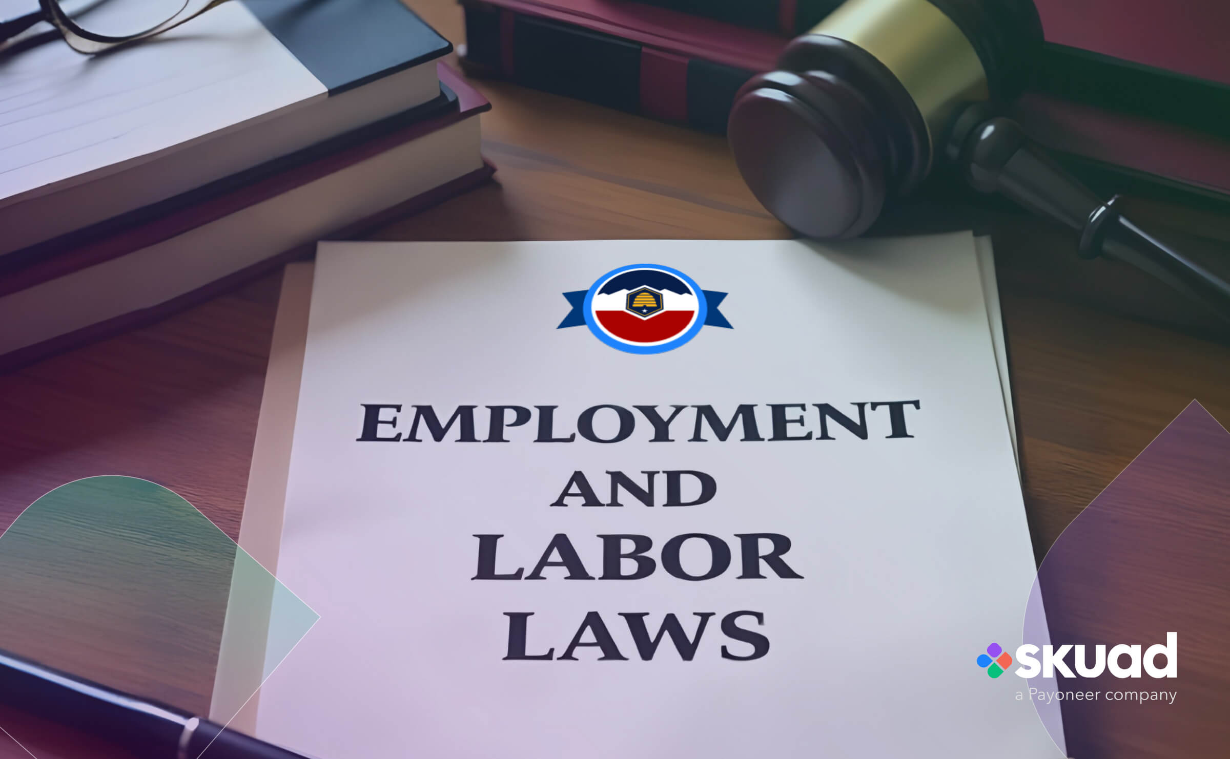 urban labor office building and legal documents