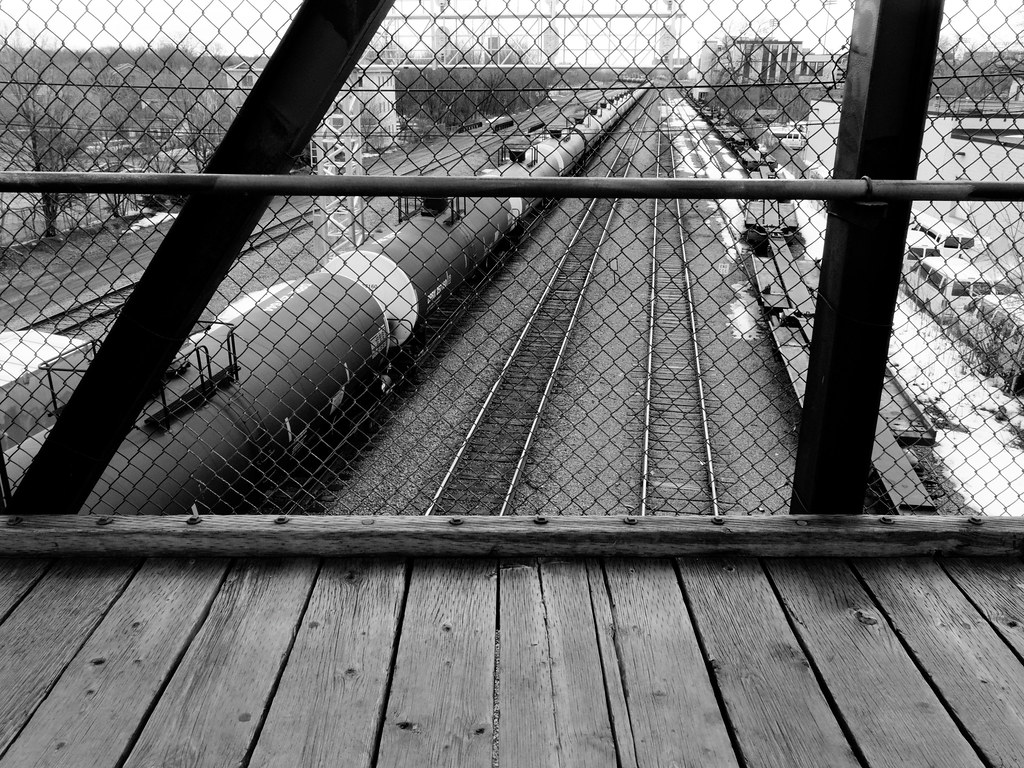 urban industrial scene