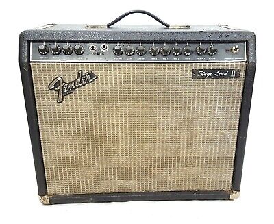 vintage guitar amplifiers, stage equipment