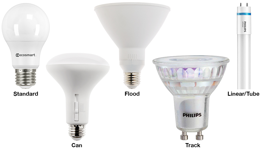 LED lamps lighting