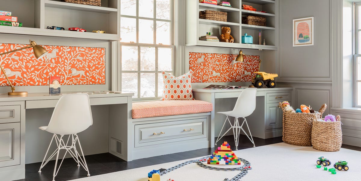 vibrant cultural artifacts and study desks