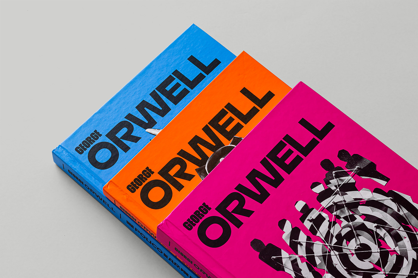 vibrant books and journal covers