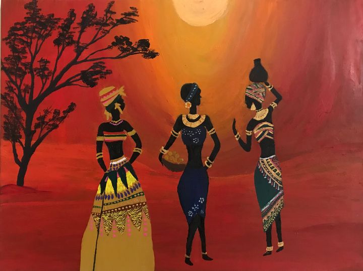 landscape tribal artifacts