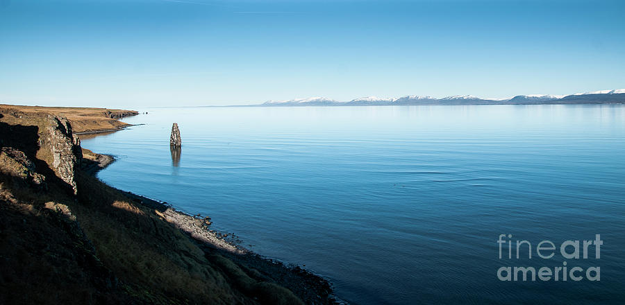 serene landscape with calm water