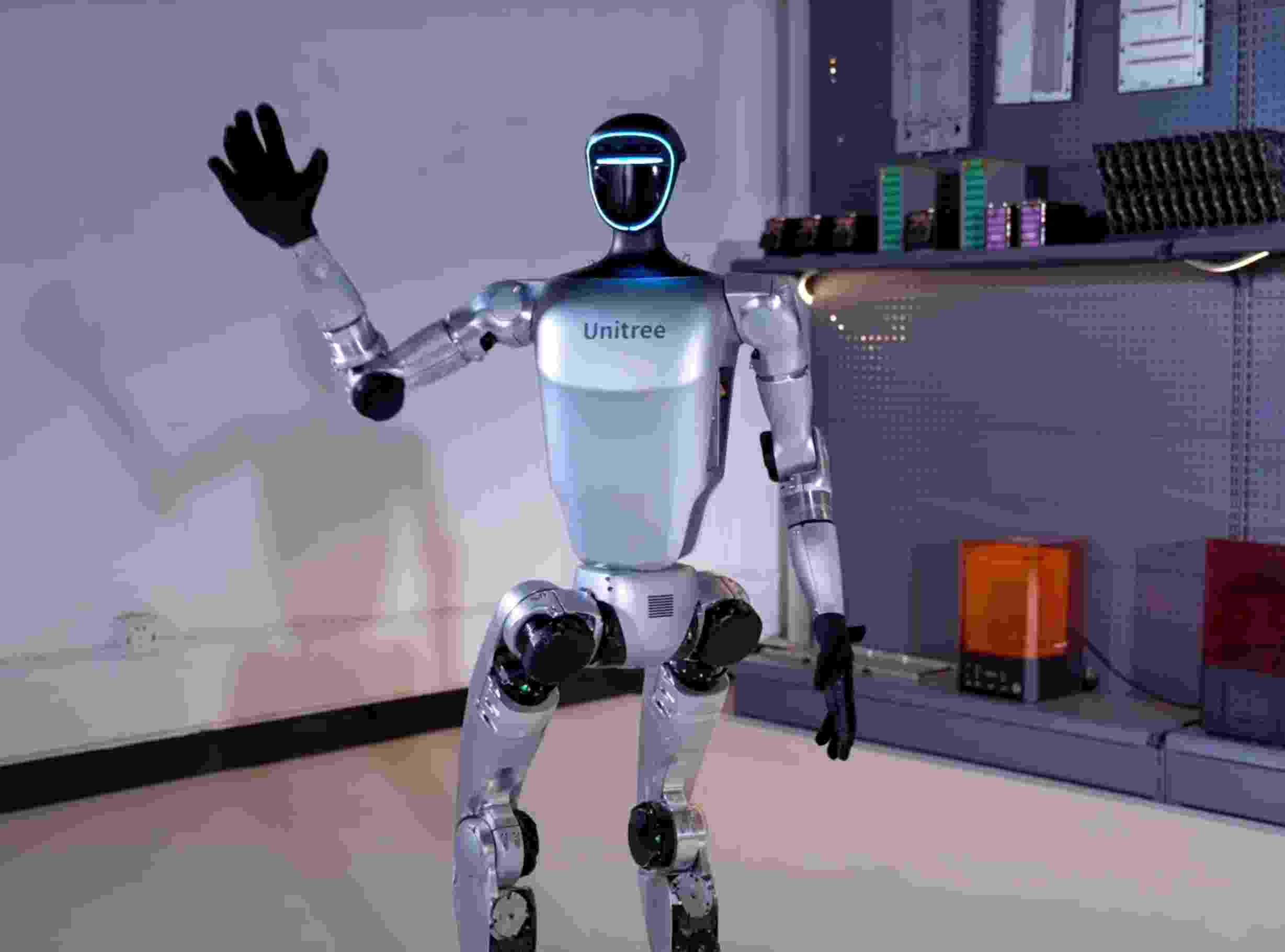 unitree g1 robot in simulation