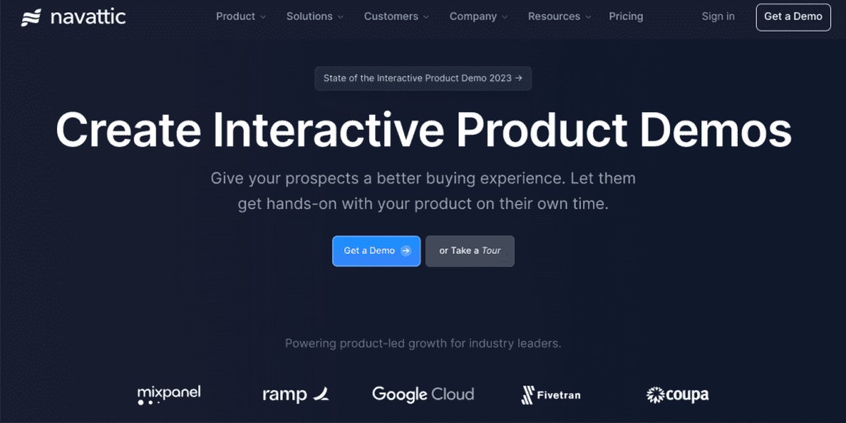 Example dashboard showing product analytics