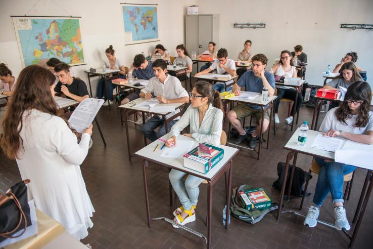 Italian school classroom inclusive
