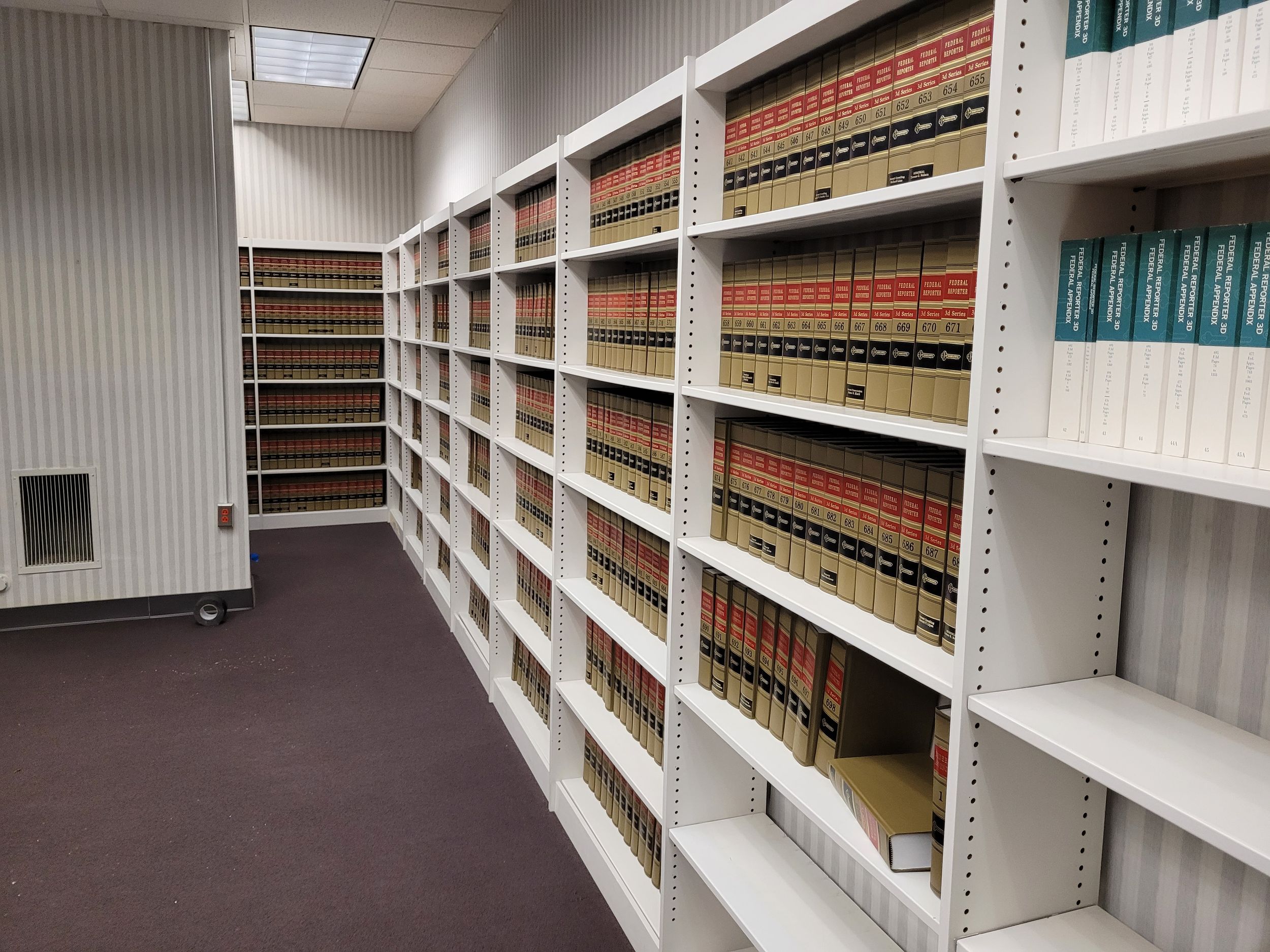 law books and buildings
