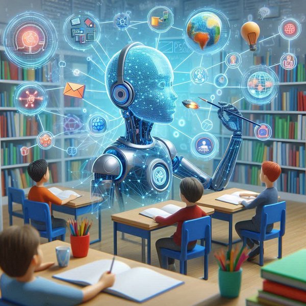 Visual representing personalized AI learning systems