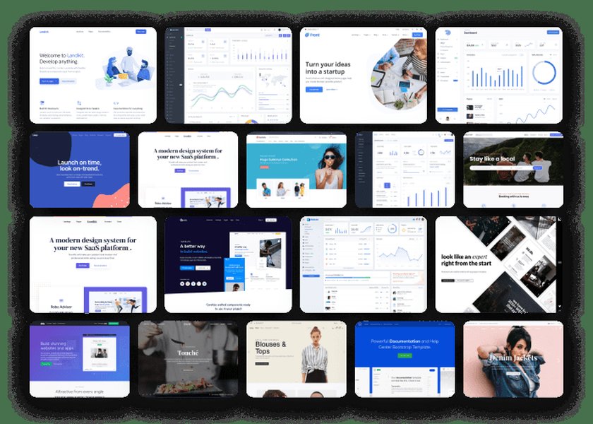 Examples of Bootstrap themes
