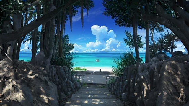 R programming scenery