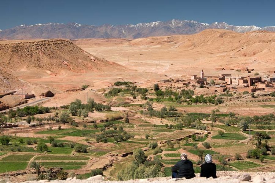 Village d'Ait Benhaddou, Maroc