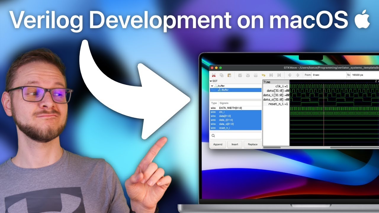 Mac computer coding Verilog