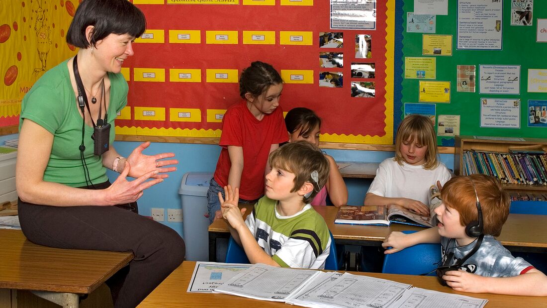 hearing impaired classroom technology