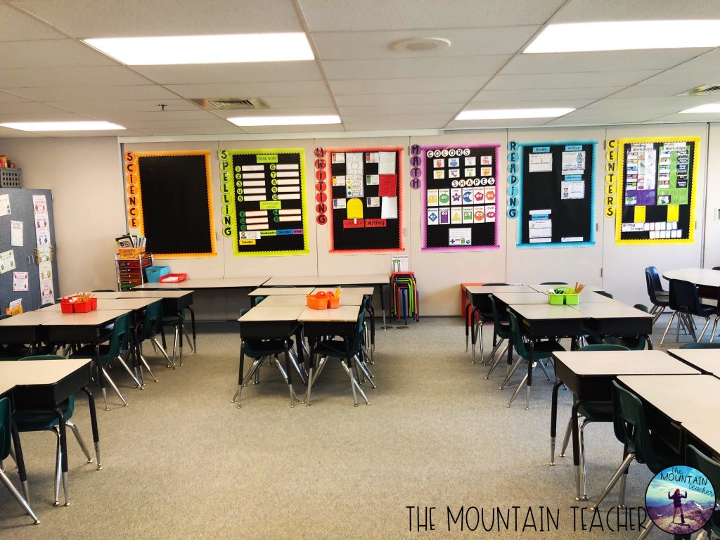 physical books and classroom settings