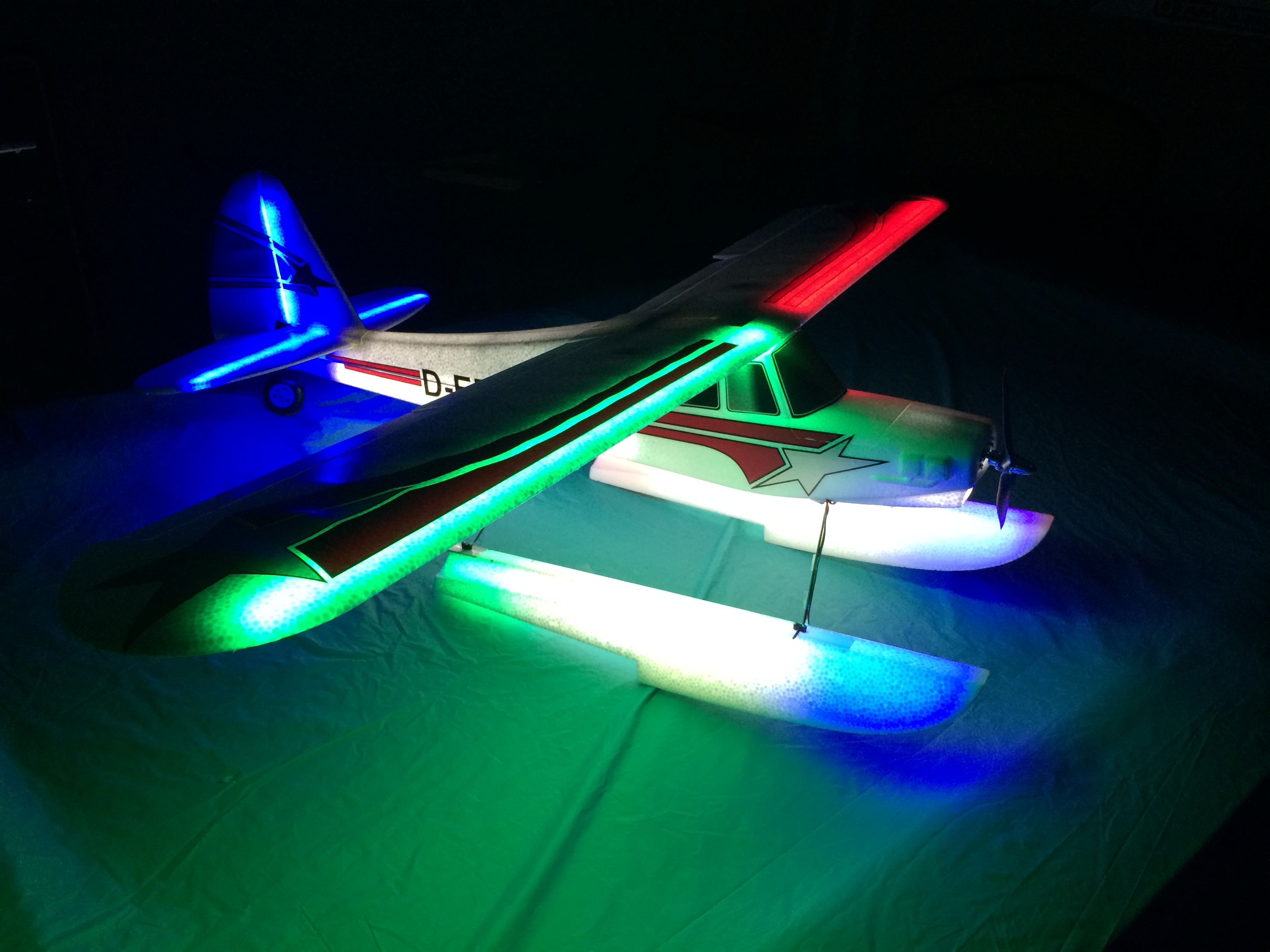 custom led lighting installation