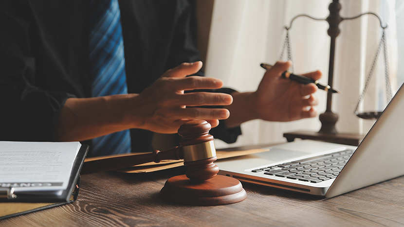 legal documents and courtroom technology