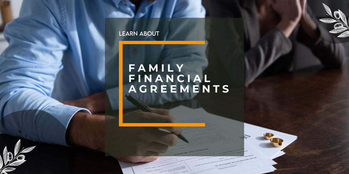 financial agreement family