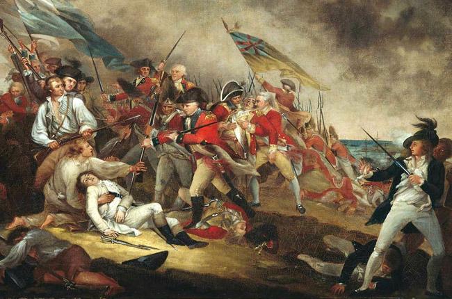 historical revolutionary scene