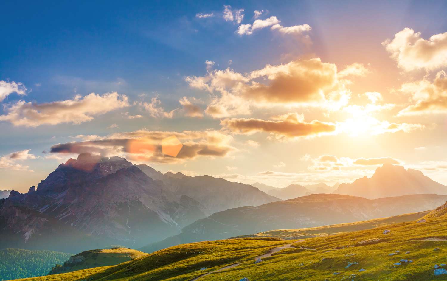 natural scenery inspirational sunset