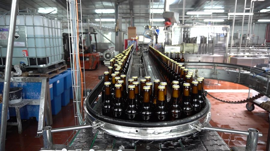brewery production line