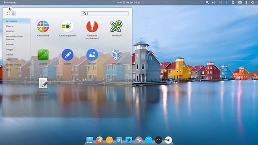 Escritorio KDE Plasma