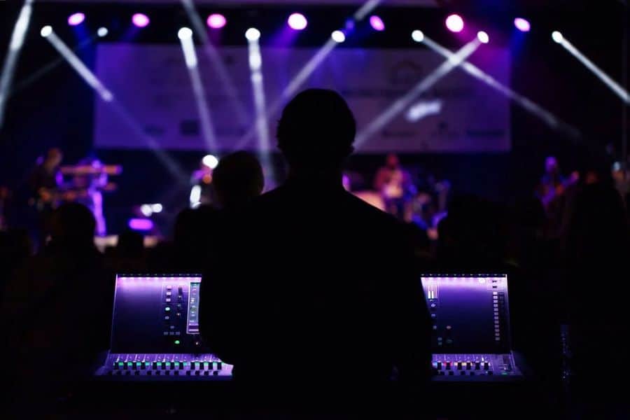 entertainment production live event setup