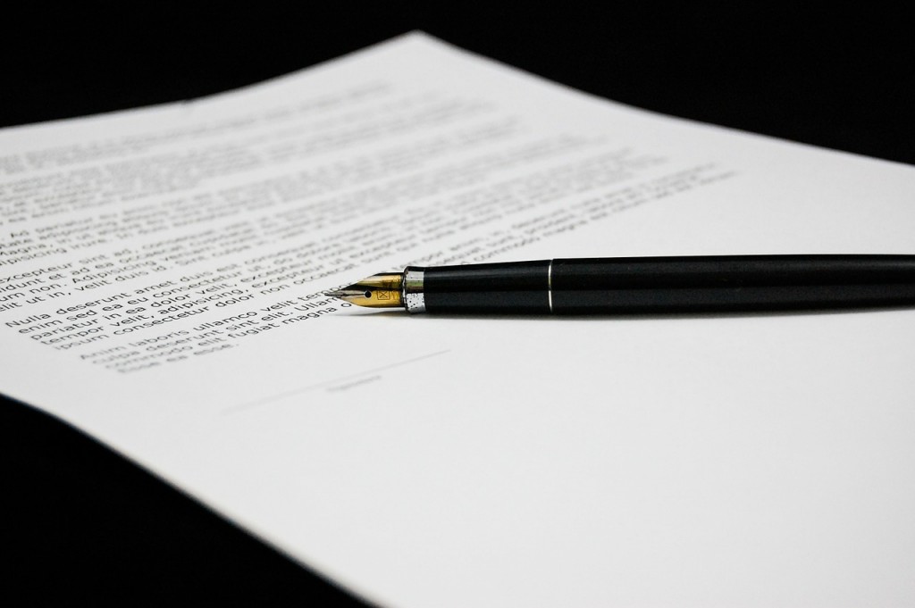 scenic images of business documents and legal offices