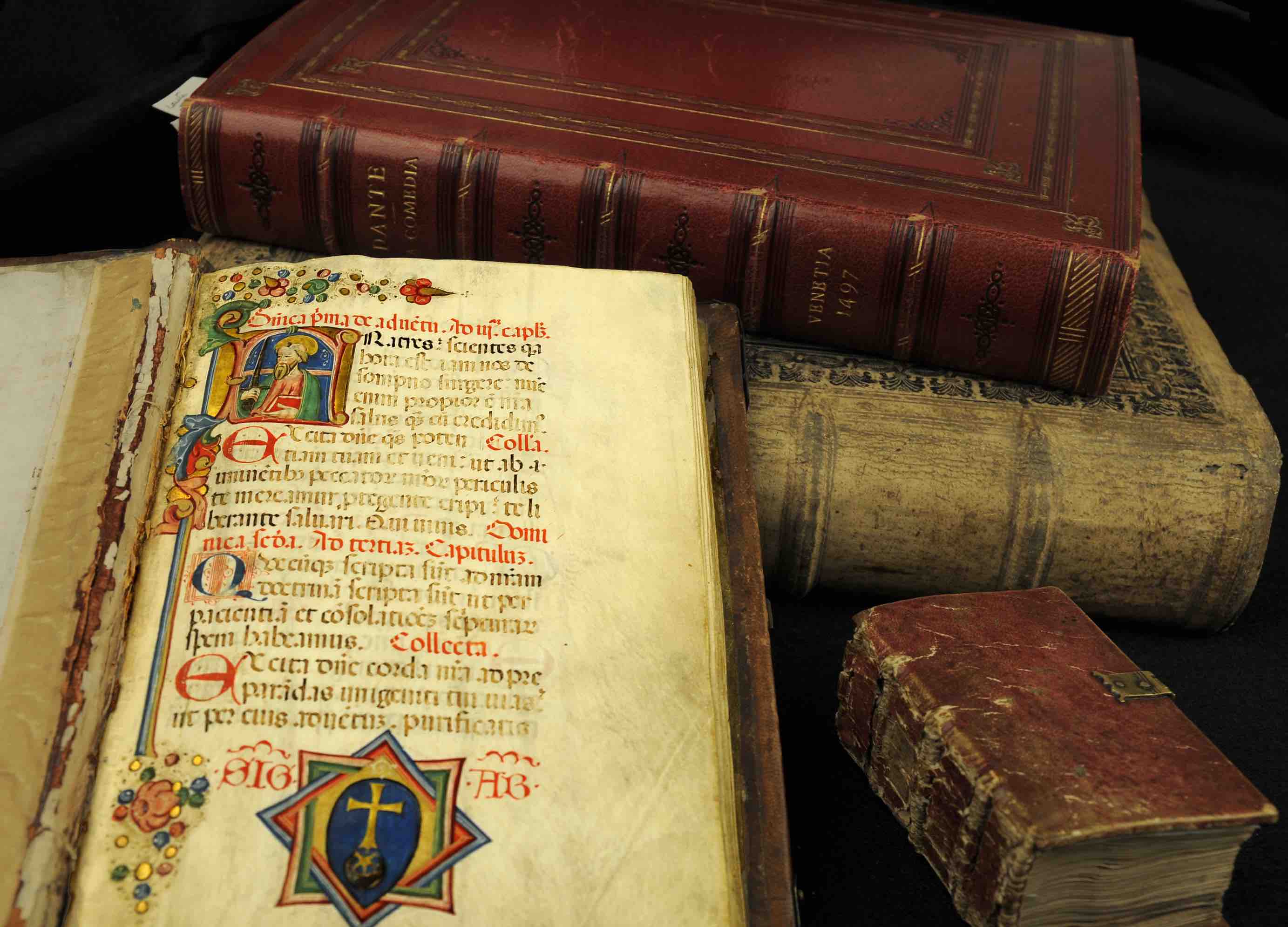 historical books and manuscripts