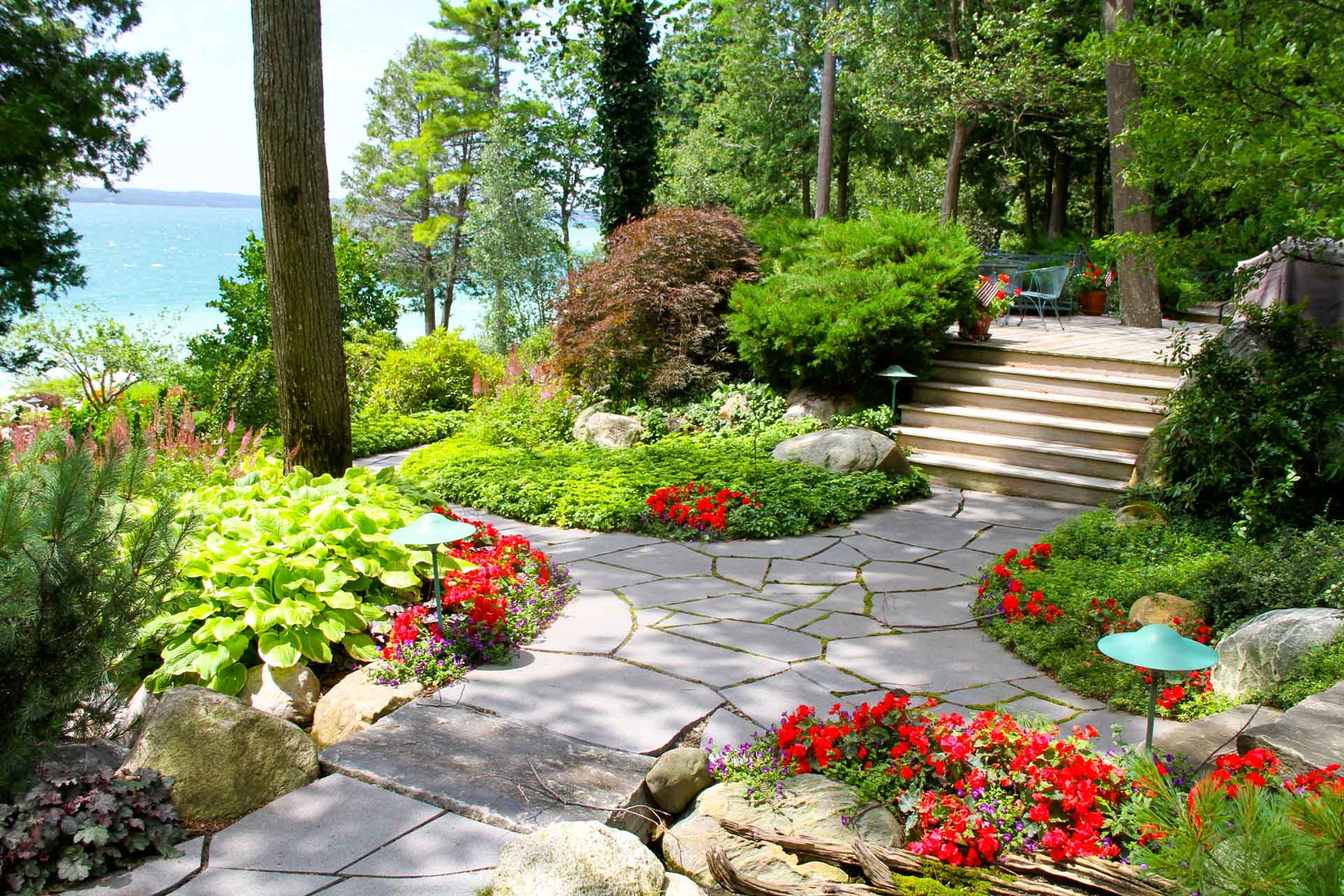 scenic landscapes with technology elements